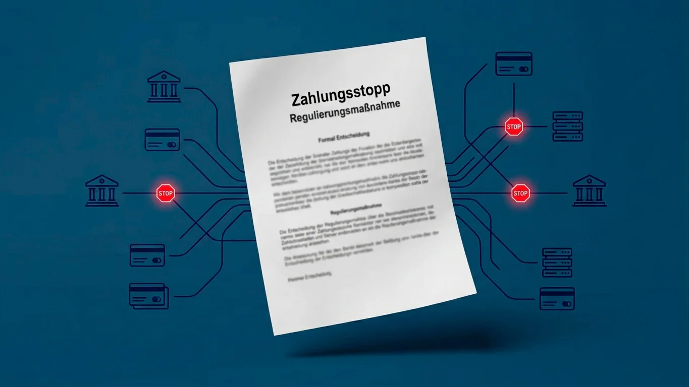 Übersicht der GGL-Maßnahmen gegen illegale Online-Casino-Anbieter mit Untersagungsverfügungen und Payment-Blocking